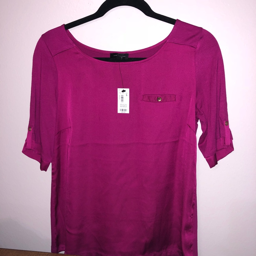 The Limited Silk Tee